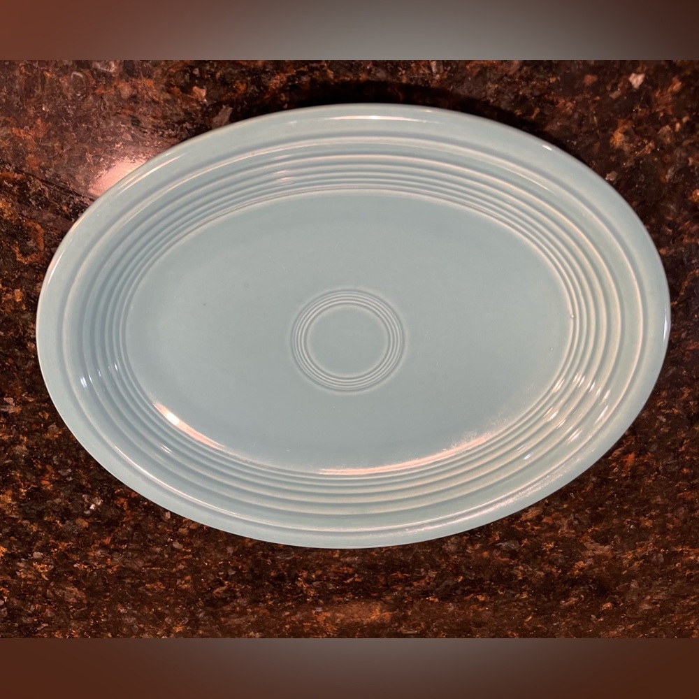 Fiesta Turqoise Oval Serving Platter